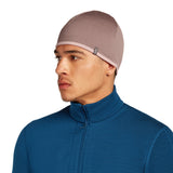 Icebreaker Unisex 200 Oasis Reversible Beanie Java/Atlantis-Summit/Blush - 53 Degrees North 