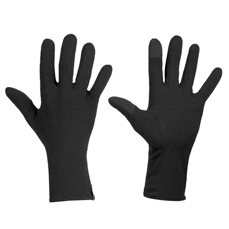 Icebreaker Unisex 260 Tech Glove Liners Black / X-Small-Black / Small-Black / Medium-Black / Large - 53 Degrees North 