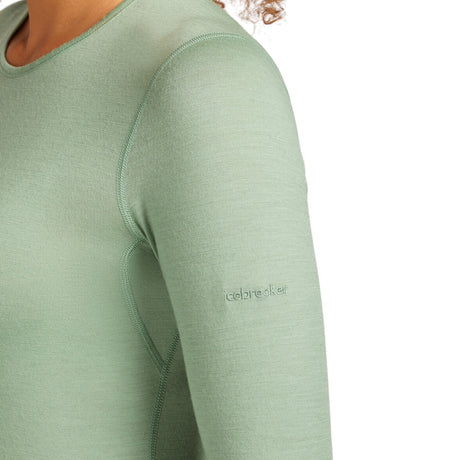 Icebreaker Women's 200 Oasis Long Sleeve Crewe Seaglass / X-Small-Seaglass / Small-Seaglass / Medium-Seaglass / Large-Seaglass / X-Large - 53 Degrees North 