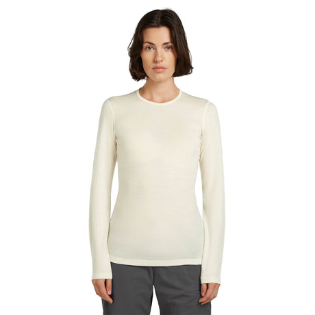 Icebreaker Women's 200 Oasis Long Sleeve Crewe Undyed / X-Small-Undyed / Small-Undyed / Medium-Undyed / Large-Undyed / X-Large - 53 Degrees North 