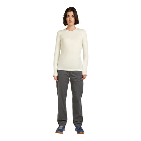 Icebreaker Women's 200 Oasis Long Sleeve Crewe Undyed / X-Small-Undyed / Small-Undyed / Medium-Undyed / Large-Undyed / X-Large - 53 Degrees North 