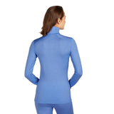 Icebreaker Women's 200 Oasis Long Sleeve Half Zip Topaz / X-Small-Topaz / Small-Topaz / Medium-Topaz / Large-Topaz / X-Large - 53 Degrees North 