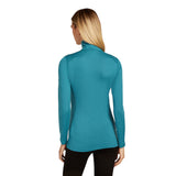 Icebreaker Women's 200 Oasis Long Sleeve Half Zip Topaz / X-Small-Topaz / Small-Topaz / Medium-Topaz / Large-Topaz / X-Large - 53 Degrees North 