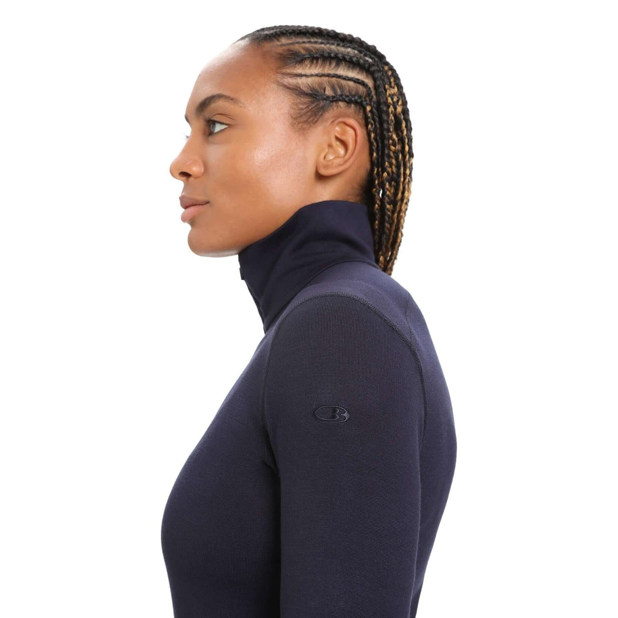 Icebreaker Women's 260 Tech Half Zip Merino Baselayer Blush / X-Small-Blush / Small-Blush / Medium-Blush / Large-Blush / X-Large - 53 Degrees North 