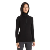Icebreaker Women's 260 Tech Half Zip Merino Baselayer Blush / X-Small-Blush / Small-Blush / Medium-Blush / Large-Blush / X-Large - 53 Degrees North 