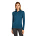 Icebreaker Women's 260 Tech Half Zip Merino Baselayer Blush / X-Small-Blush / Small-Blush / Medium-Blush / Large-Blush / X-Large - 53 Degrees North 