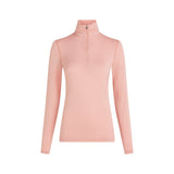 Icebreaker Women's 260 Tech Half Zip Merino Baselayer Blush / X-Small-Blush / Small-Blush / Medium-Blush / Large-Blush / X-Large - 53 Degrees North 