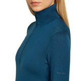 Icebreaker Women's 260 Tech Half Zip Merino Baselayer Blush / X-Small-Blush / Small-Blush / Medium-Blush / Large-Blush / X-Large - 53 Degrees North 