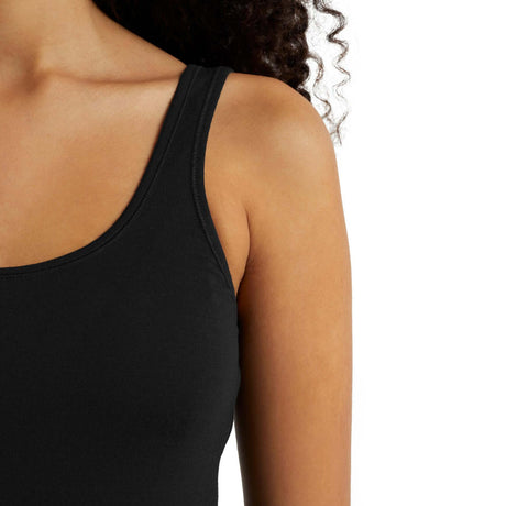 Icebreaker Women's Merino 150 Siren Tank Black / X-Small-Black / Small-Black / Medium-Black / Large-Black / X-Large - 53 Degrees North 