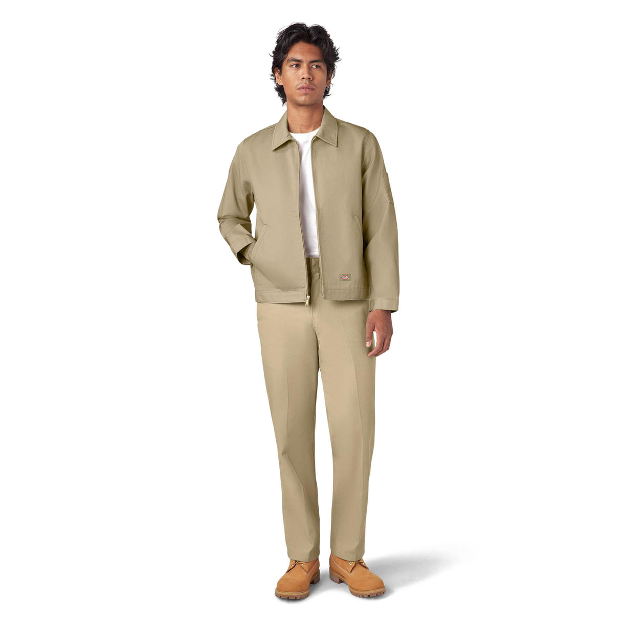 Dickies Men's Unlined Eisenhower Jacket Black / Small-Black / Medium-Black / Large-Black / X-Large-Khaki / Small #- 53 Degrees North 