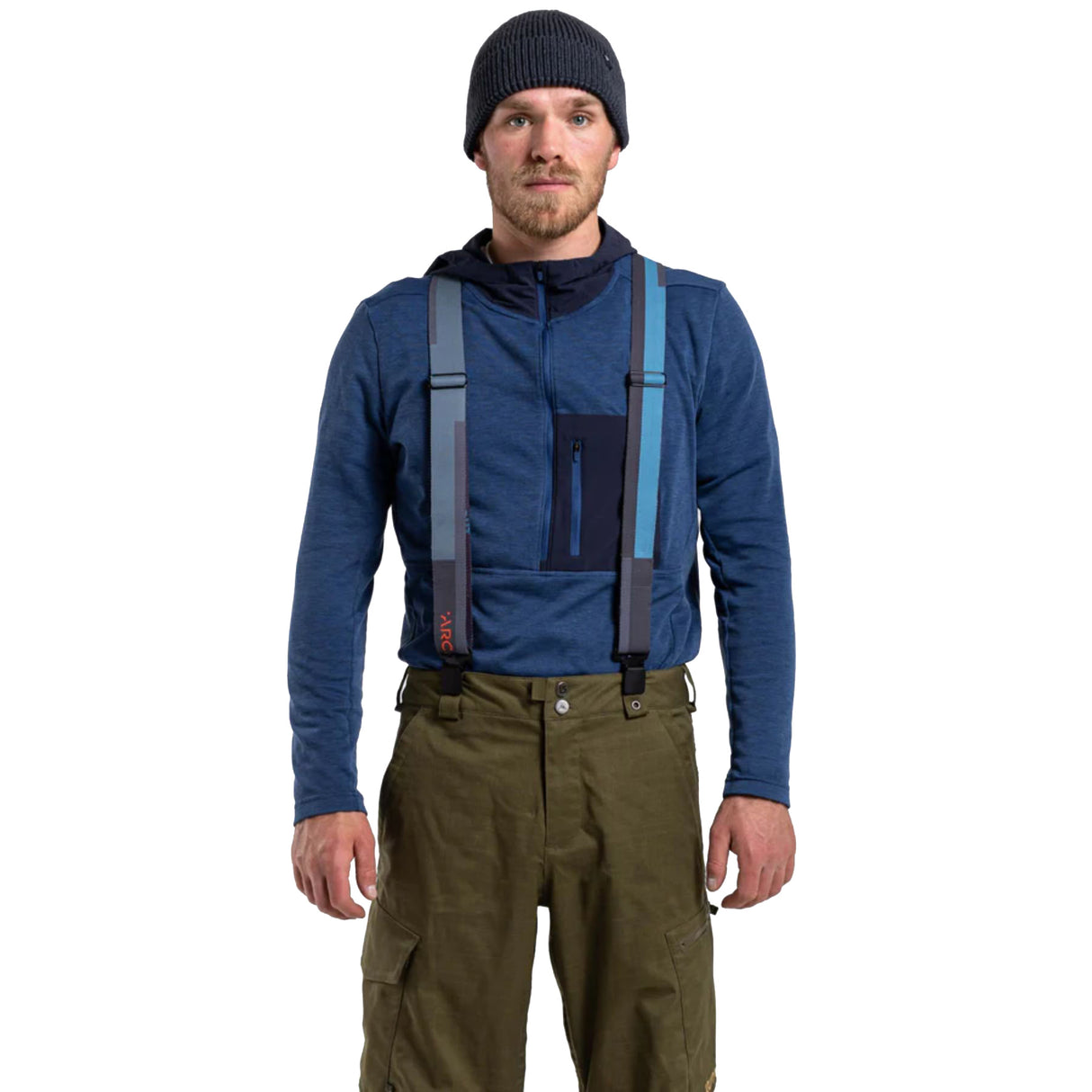 Arcade Jessup Sierra Suspenders Black/Punch #- 53 Degrees North 