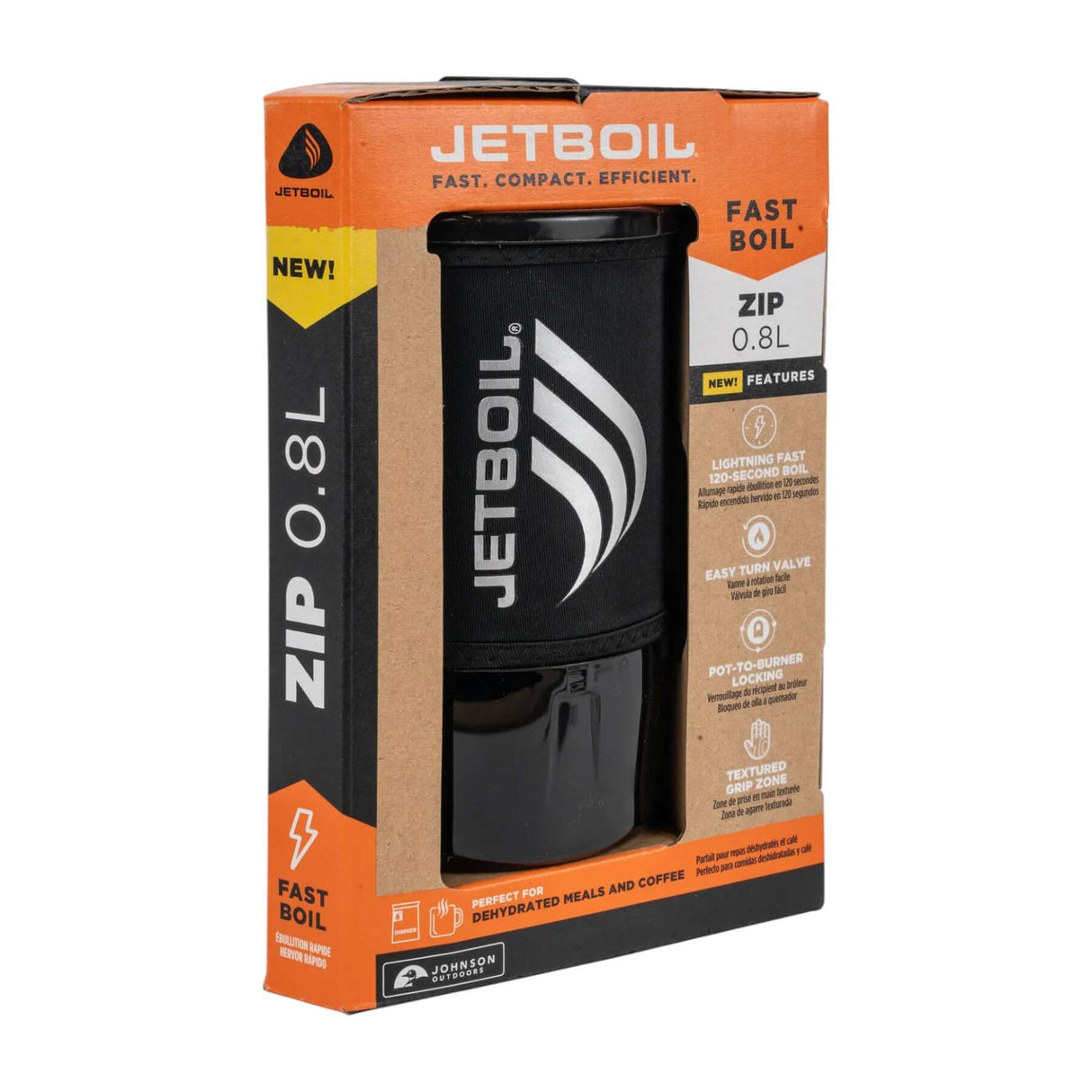 Jetboil Zip 0.8L Cooking System Carbon - 53 Degrees North 