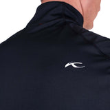 KJUS Men's Trace 2.0 Midlayer Half Zip Top Black / Small-Black / Medium-Black / Large-Black / X-Large-Pewter / Small #- 53 Degrees North 