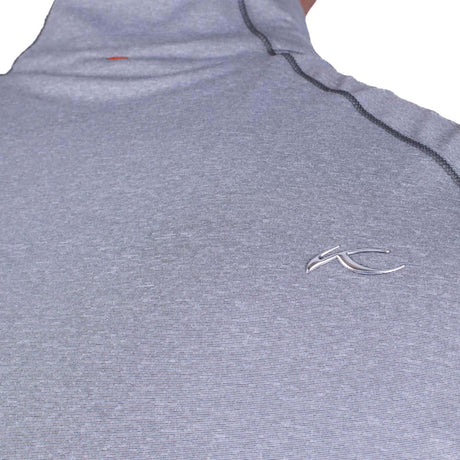 KJUS Men's Trace 2.0 Midlayer Half Zip Top Black / Small-Black / Medium-Black / Large-Black / X-Large-Pewter / Small #- 53 Degrees North 