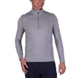 KJUS Men's Trace 2.0 Midlayer Half Zip Top Black / Small-Black / Medium-Black / Large-Black / X-Large-Pewter / Small #- 53 Degrees North 