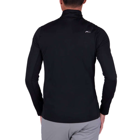 KJUS Men's Trace 2.0 Midlayer Half Zip Top Black / Small-Black / Medium-Black / Large-Black / X-Large-Pewter / Small - 53 Degrees North 