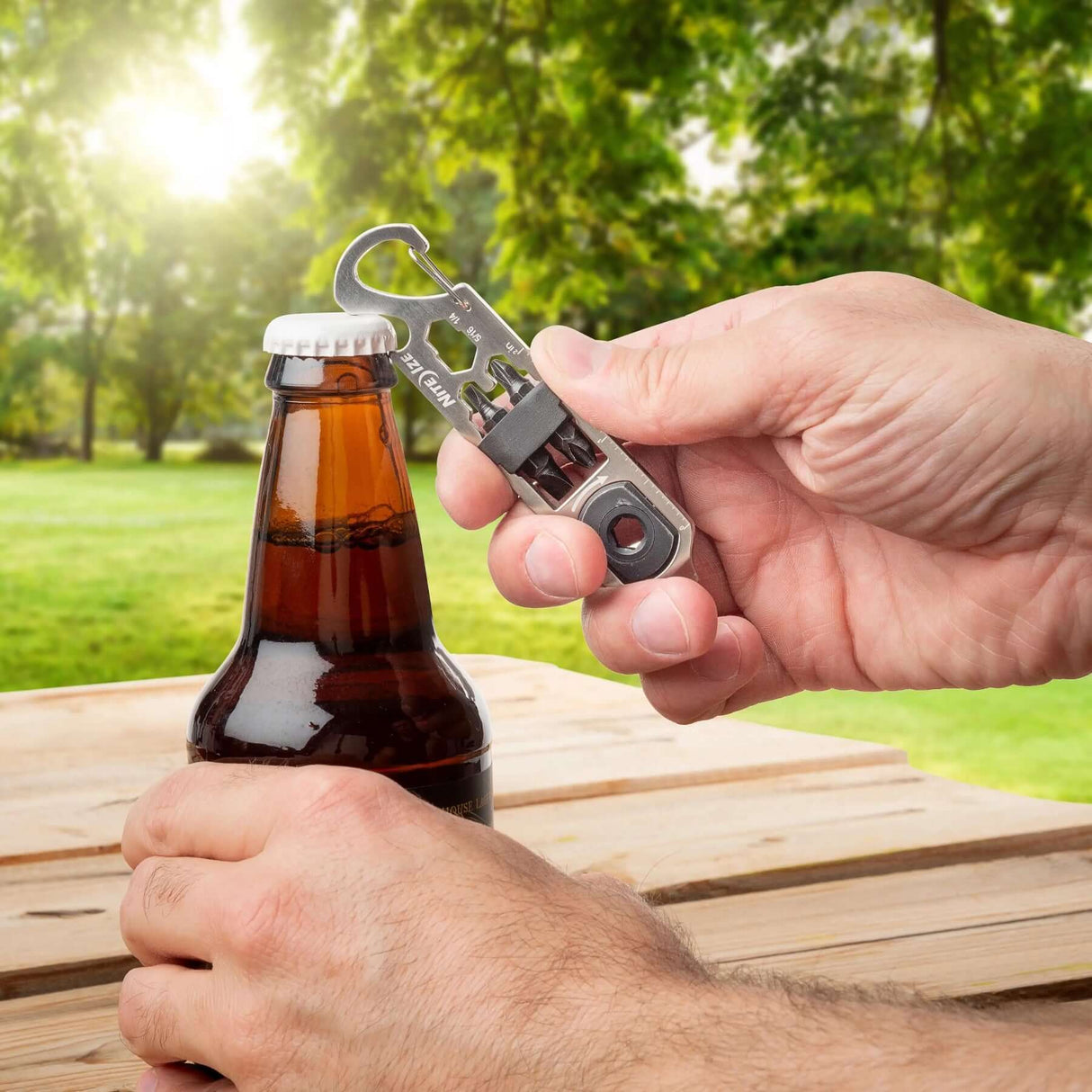 Nite Ize DoohicKey Ratchet Key Tool Stainless Steel #- 53 Degrees North 