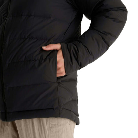 Kathmandu Men's Epiq SE Down Hooded Jacket Black / Small-Black / Medium-Black / Large-Black / X-Large-Black / XX-Large - 53 Degrees North 