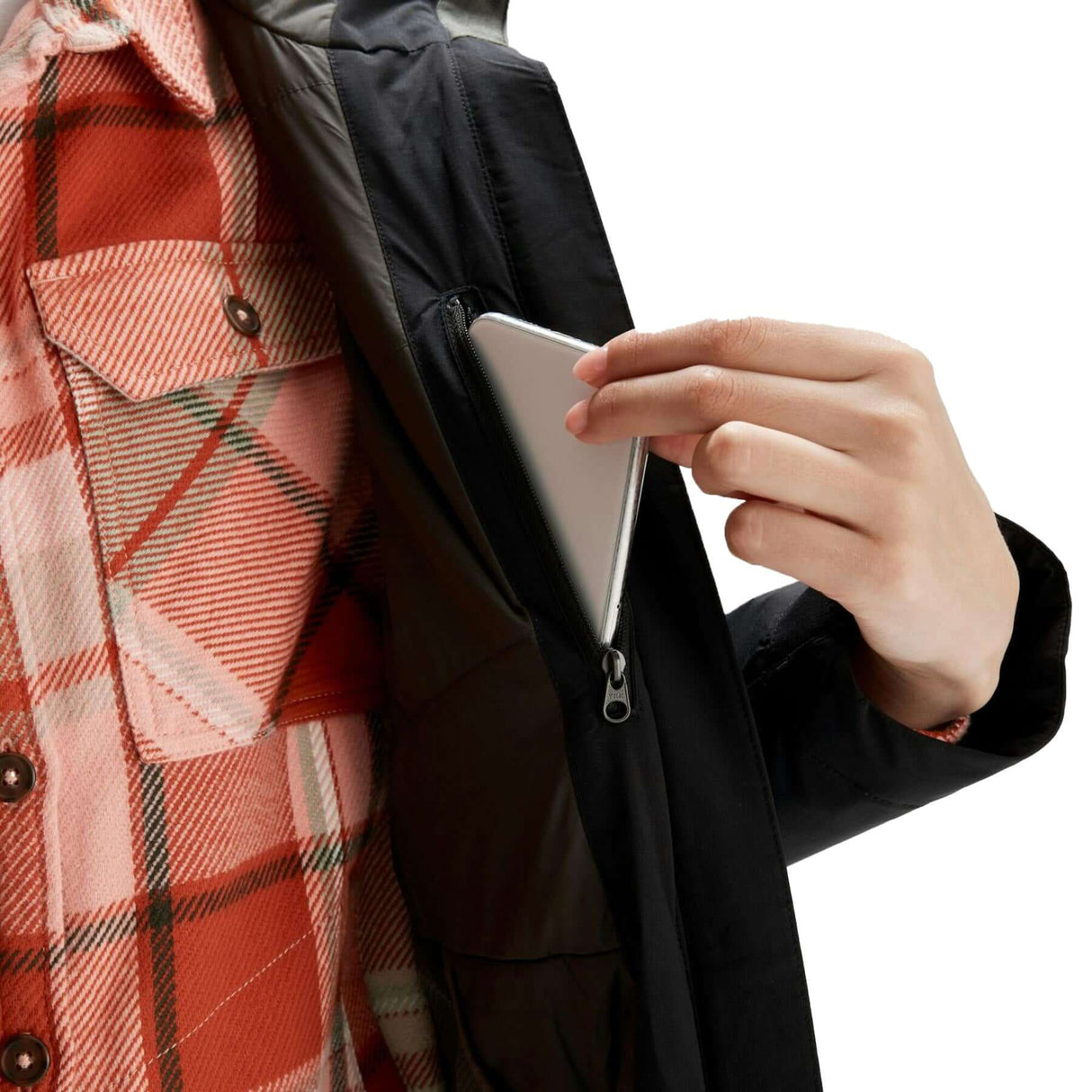 Kathmandu Women's Trailhead 2L Novaloft Rain Parka Natural / X-Small-Natural / Small-Natural / Medium-Natural / Large-Natural / X-Large - 53 Degrees North 