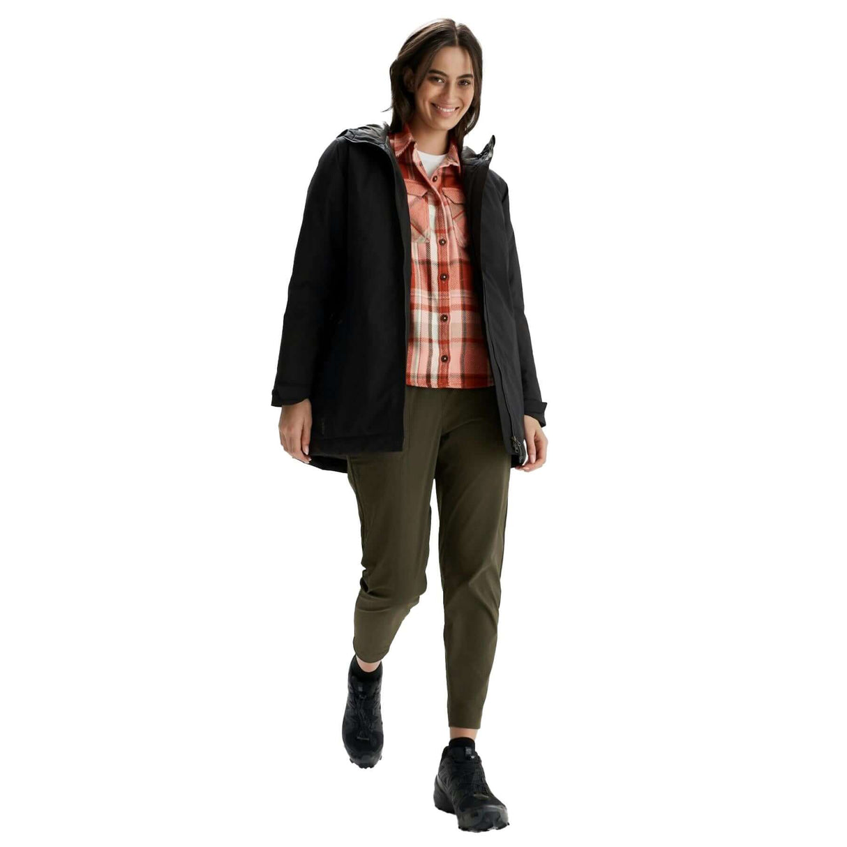 Kathmandu Women's Trailhead 2L Novaloft Rain Parka Natural / X-Small-Natural / Small-Natural / Medium-Natural / Large-Natural / X-Large - 53 Degrees North 