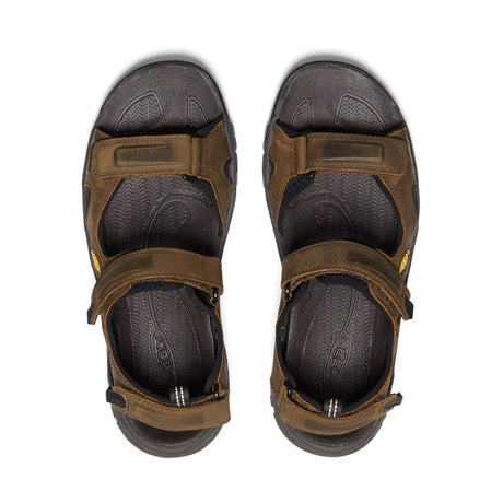 Keen Men's Targhee III Open Toe Sandals Bison/Mulch / 8-Bison/Mulch / 9-Bison/Mulch / 10-Bison/Mulch / 11-Bison/Mulch / 12 - 53 Degrees North 
