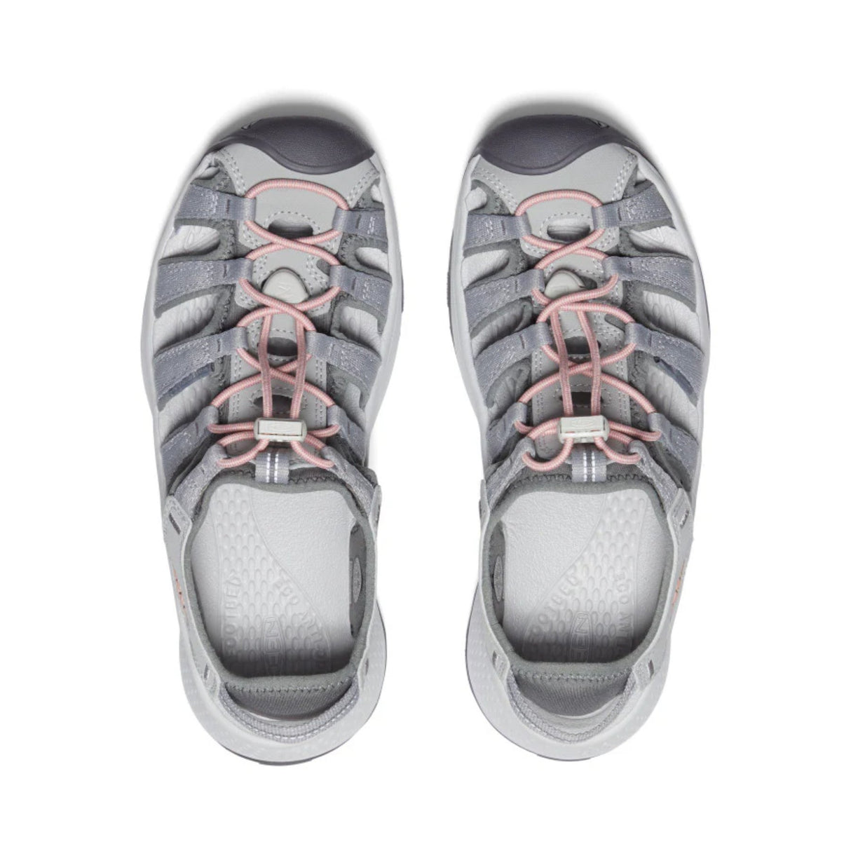 Keen Women's Astoria West Sandals Grey/Coral / 4-Grey/Coral / 5-Grey/Coral / 6-Grey/Coral / 7-Grey/Coral / 8 - 53 Degrees North 