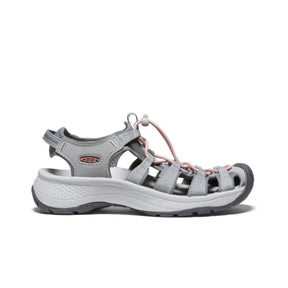 Keen Women's Astoria West Sandals Grey/Coral / 4-Grey/Coral / 5-Grey/Coral / 6-Grey/Coral / 7-Grey/Coral / 8 - 53 Degrees North 