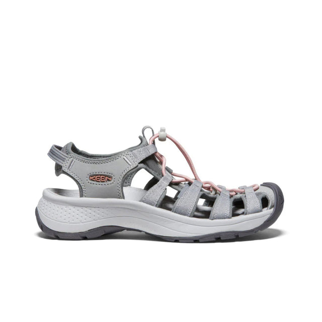 Keen Women's Astoria West Sandals Grey/Coral / 4-Grey/Coral / 5-Grey/Coral / 6-Grey/Coral / 7-Grey/Coral / 8 - 53 Degrees North 