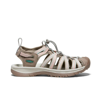 Keen Women's Whisper Sandals Taupe/Coral / 4-Taupe/Coral / 5-Taupe/Coral / 6-Taupe/Coral / 7-Taupe/Coral / 8 - 53 Degrees North 