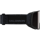 Salomon Sentry Pro Sigma Ski Goggles (and Extra Lens) Black Tie Dye/Gunmetal/Pink #- 53 Degrees North 