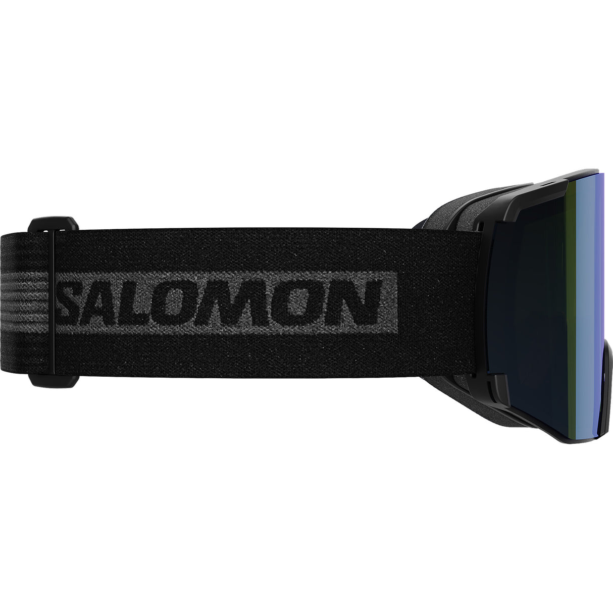 Salomon S/View Ski Goggles Black/Black-Dress Blue/Mid Blue-Heavenly Pink/Ruby #- 53 Degrees North 
