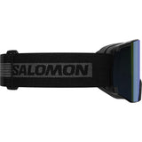 Salomon S/View Ski Goggles Black/Black-Dress Blue/Mid Blue-Heavenly Pink/Ruby #- 53 Degrees North 