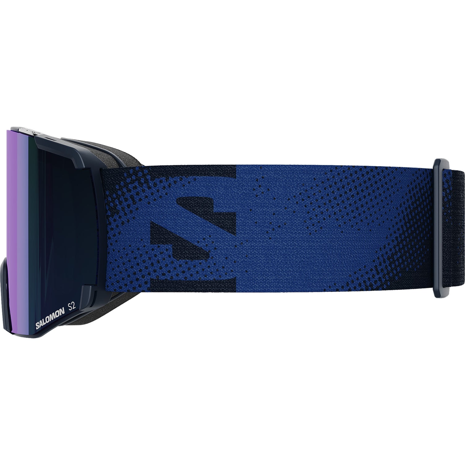 Salomon S/View Ski Goggles Black/Black-Dress Blue/Mid Blue-Heavenly Pink/Ruby #- 53 Degrees North 