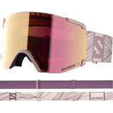 Salomon S/View Ski Goggles Black/Black-Dress Blue/Mid Blue-Heavenly Pink/Ruby #- 53 Degrees North 
