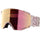 Salomon S/View Ski Goggles Black/Black-Dress Blue/Mid Blue-Heavenly Pink/Ruby #- 53 Degrees North 