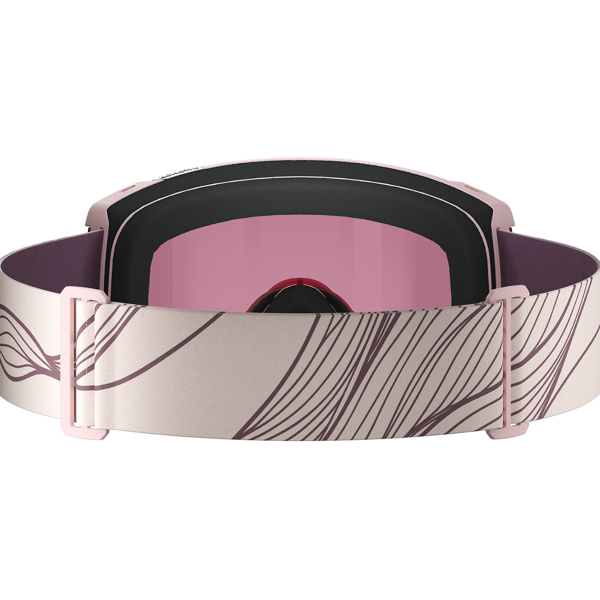 Salomon S/View Ski Goggles Black/Black-Dress Blue/Mid Blue-Heavenly Pink/Ruby #- 53 Degrees North 