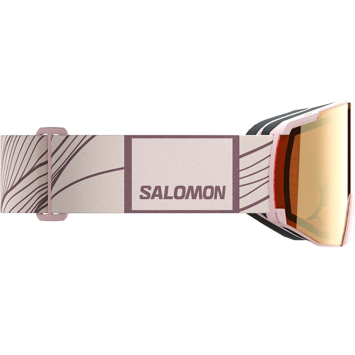 Salomon S/View Ski Goggles Black/Black-Dress Blue/Mid Blue-Heavenly Pink/Ruby #- 53 Degrees North 