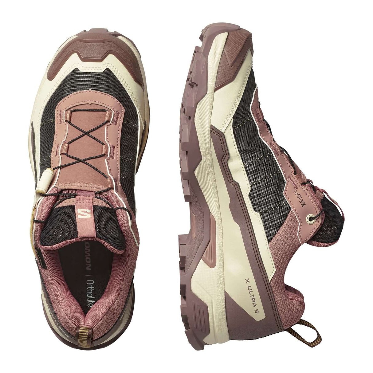 Salomon Women's X Ultra 5 GORE-TEX Walking Shoes Burlwood/French Roast/Rattan / UK 4-Burlwood/French Roast/Rattan / UK 5-Burlwood/French Roast/Rattan / UK 6-Burlwood/French Roast/Rattan / UK 7-Burlwood/French Roast/Rattan / UK 8 #- 53 Degrees North 