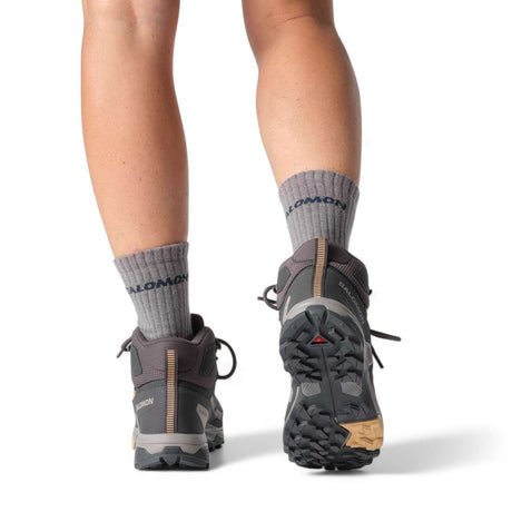 Salomon Women's X Ultra 5 Mid GORE-TEX Hiking Boots Nine Iron/Gull/Soft Clay / UK 4-Nine Iron/Gull/Soft Clay / UK 5-Nine Iron/Gull/Soft Clay / UK 6-Nine Iron/Gull/Soft Clay / UK 7-Nine Iron/Gull/Soft Clay / UK 8 #- 53 Degrees North 