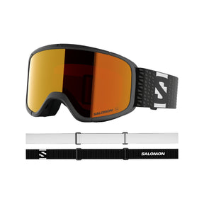 Salomon Aksium 2.0 S Ski Goggles White-Black/Mid Red-Heavenly Pink/Ruby #- 53 Degrees North 