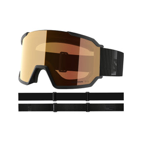 Salomon S/View 3 Photochromic Ski Goggles Black/Photo Red #- 53 Degrees North 