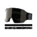 Salomon S/View 3 ML Ski Goggles Black/Black-White/Mid Red-Dress Blue/Mid Blue #- 53 Degrees North 