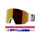 Salomon S/View 3 ML Ski Goggles Black/Black-White/Mid Red-Dress Blue/Mid Blue #- 53 Degrees North 