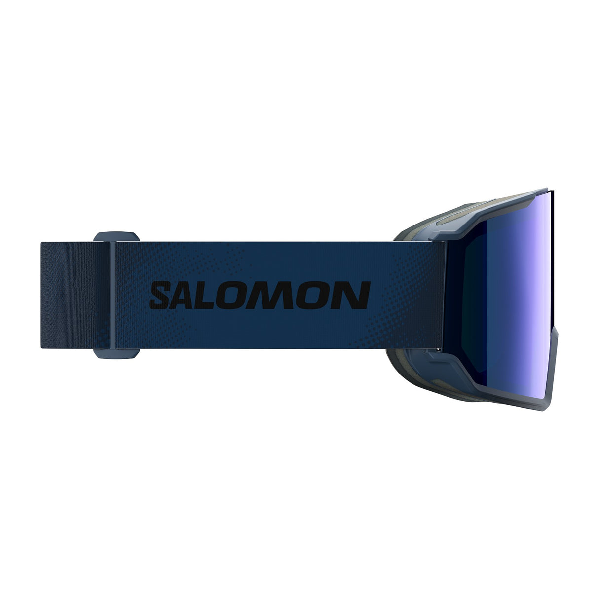 Salomon S/View 3 ML Ski Goggles Black/Black-White/Mid Red-Dress Blue/Mid Blue #- 53 Degrees North 