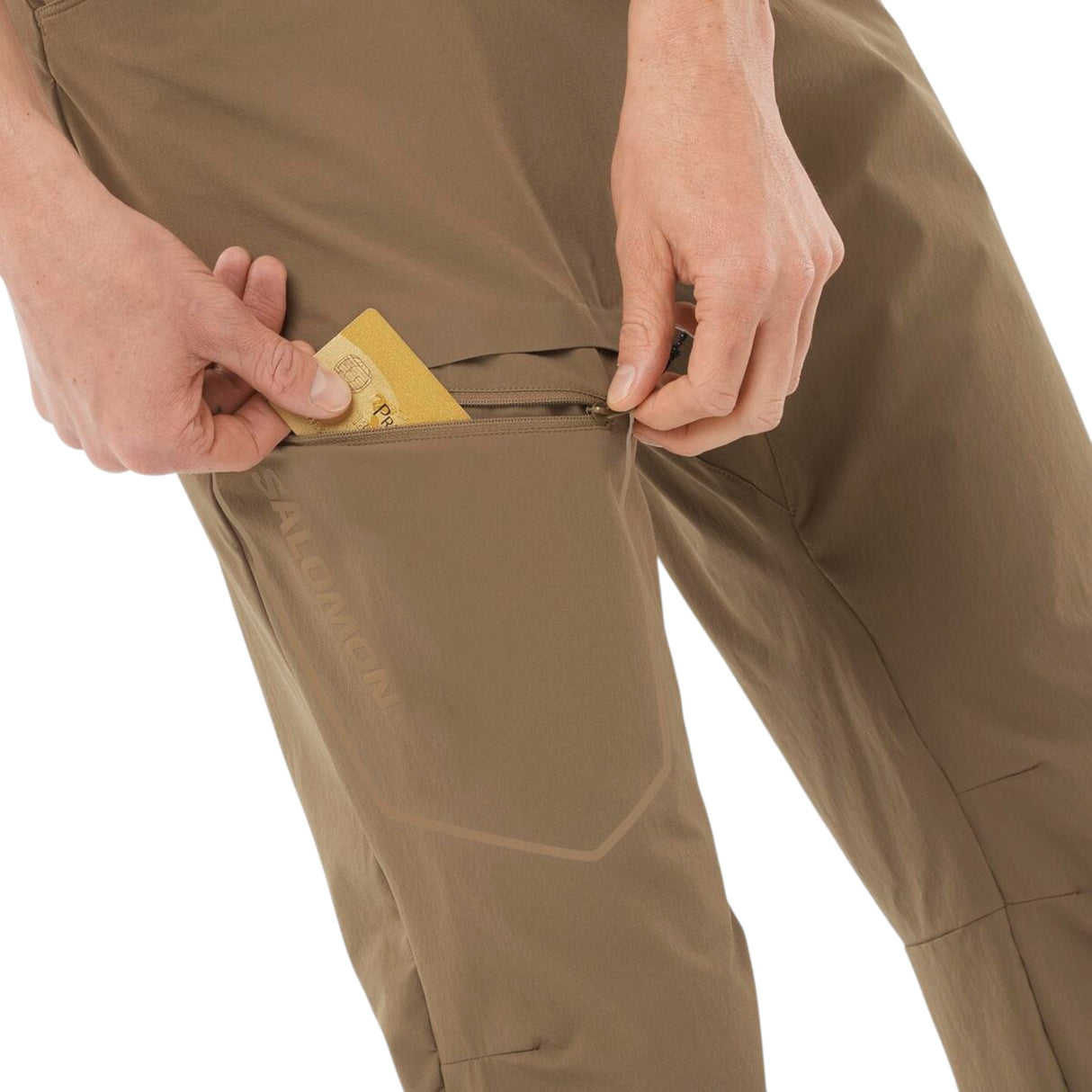 Salomon Men's Wayfarer Pants Shitake / Small-Shitake / Medium-Shitake / Large-Shitake / X-Large-Shitake / XX-Large #- 53 Degrees North 