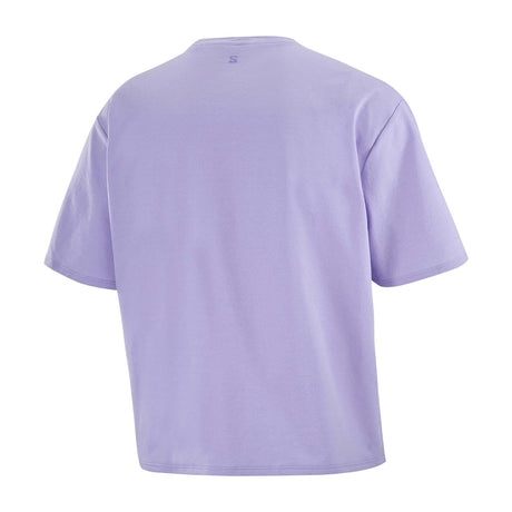 Salomon Women's Trackline Short Sleeve T-Shirt Violet Tulip / X-Small-Violet Tulip / Small-Violet Tulip / Medium-Violet Tulip / Large-Violet Tulip / X-Large #- 53 Degrees North 