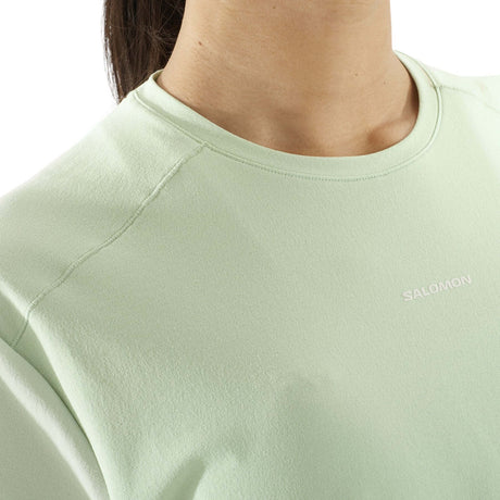 Salomon Women's Trackline Short Sleeve T-Shirt Violet Tulip / X-Small-Violet Tulip / Small-Violet Tulip / Medium-Violet Tulip / Large-Violet Tulip / X-Large #- 53 Degrees North 