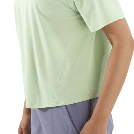 Salomon Women's Trackline Short Sleeve T-Shirt Violet Tulip / X-Small-Violet Tulip / Small-Violet Tulip / Medium-Violet Tulip / Large-Violet Tulip / X-Large #- 53 Degrees North 