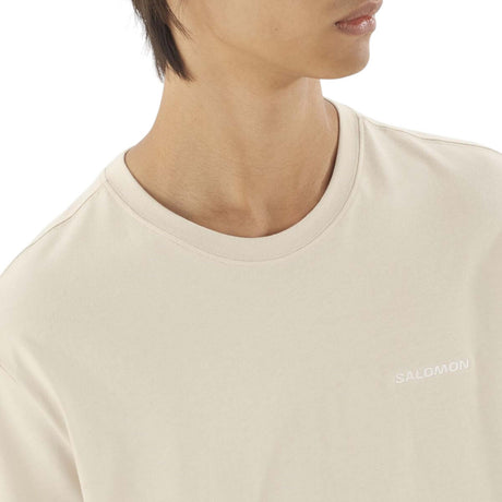 Salomon Men's Salomon Logo T-Shirt Rainy Day / Small-Rainy Day / Medium-Rainy Day / Large-Rainy Day / X-Large-Rainy Day / XX-Large #- 53 Degrees North 