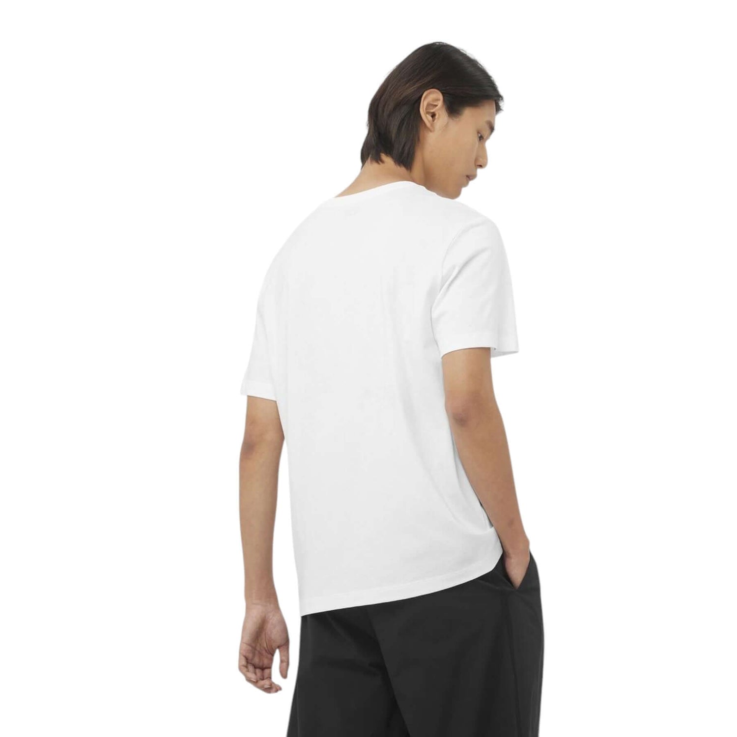 Salomon Men's Salomon Logo T-Shirt Rainy Day / Small-Rainy Day / Medium-Rainy Day / Large-Rainy Day / X-Large-Rainy Day / XX-Large #- 53 Degrees North 